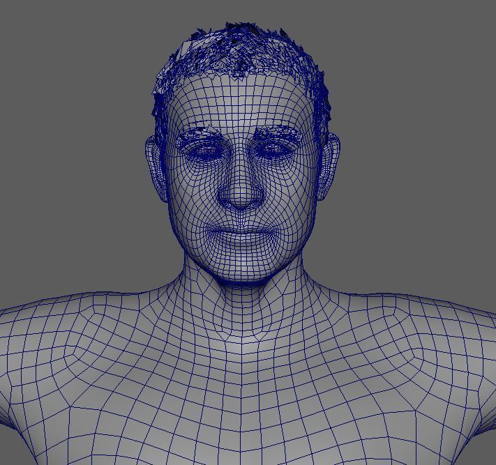 Benjamin Netanyahu 3d model Low-poly 3D model_15