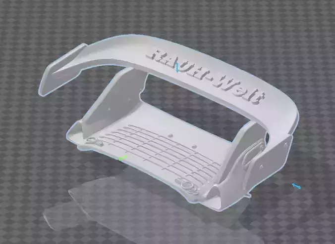 RWB hotwheels spoiler mod 3 ready for 1-64