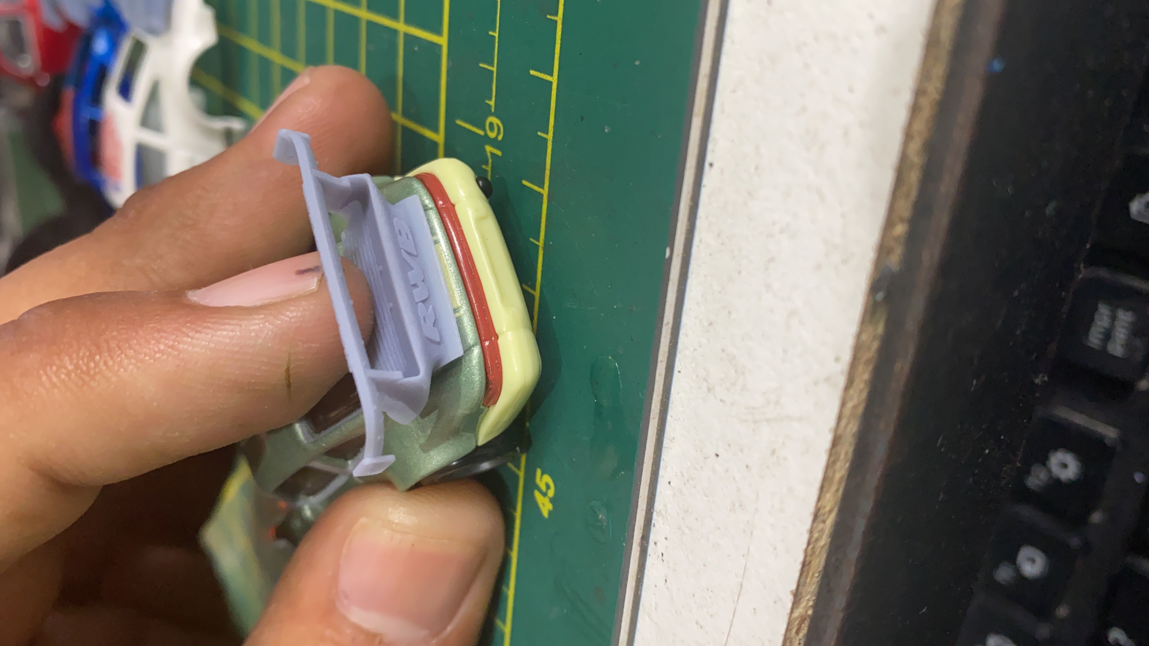 RWB hotwheels spoiler mod 3 ready for 1-64 3D print model_1