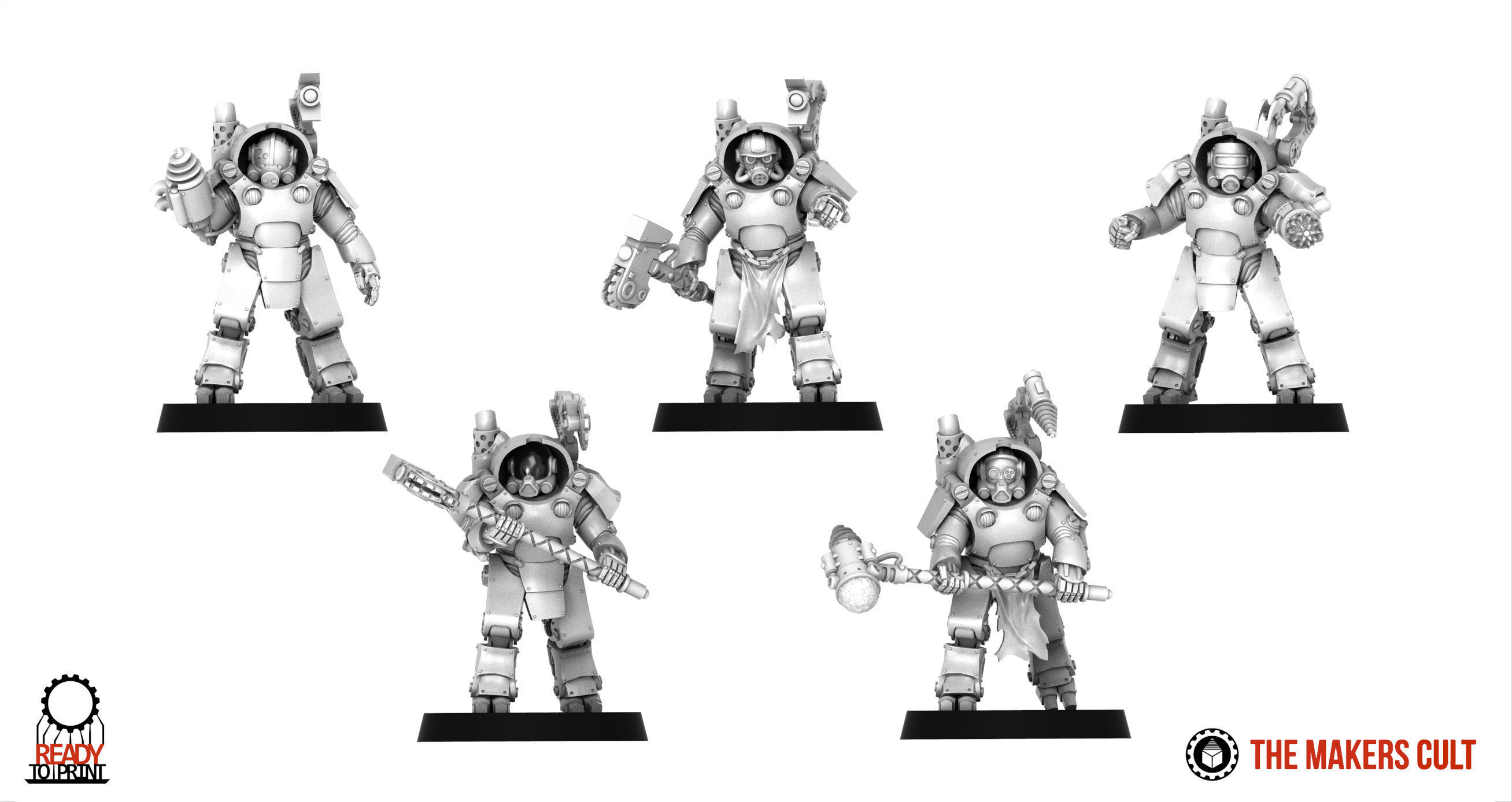 Ironblood - Leadtreaders 3D print model_2