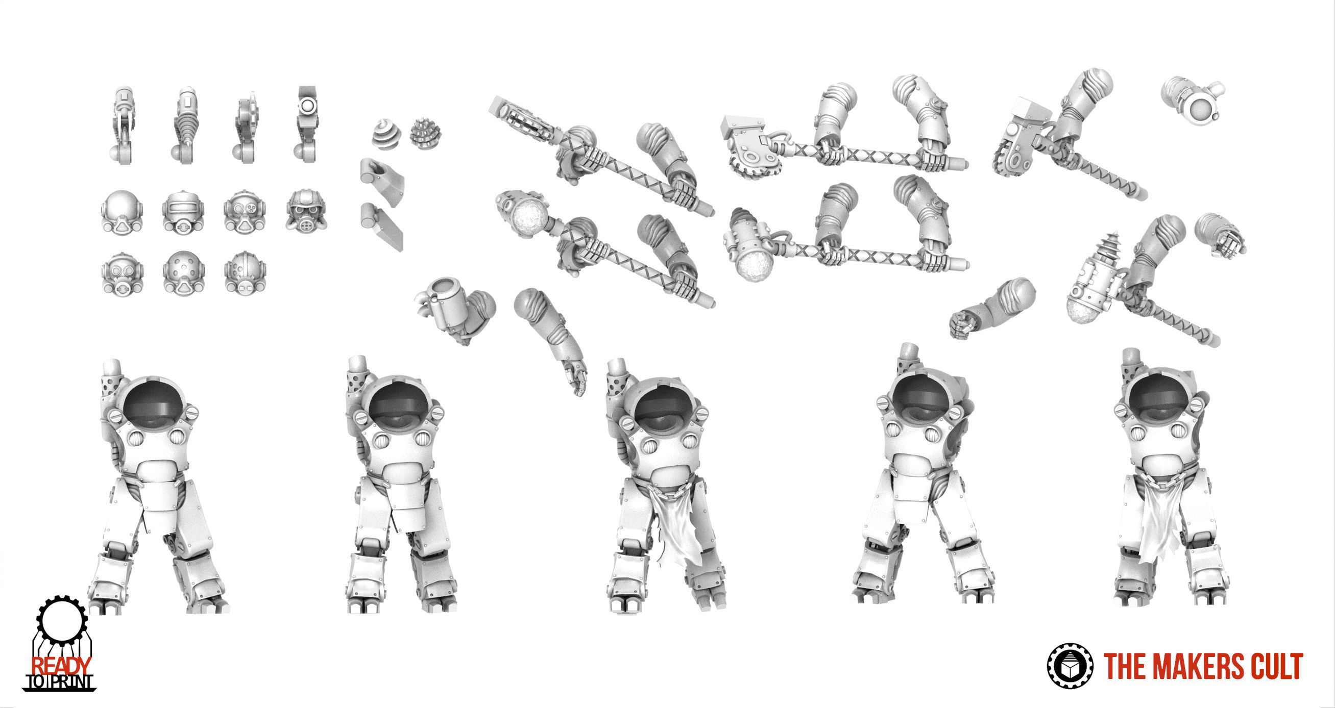 Ironblood - Leadtreaders 3D print model_3