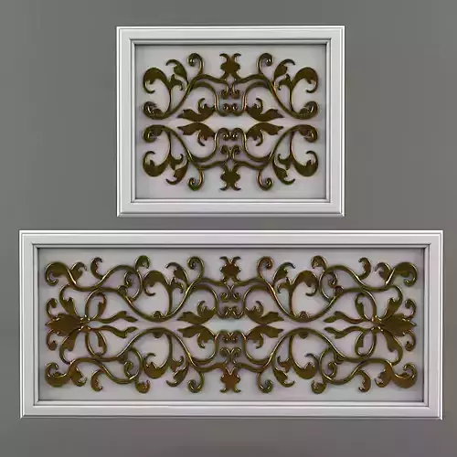 Decorative ornament filling