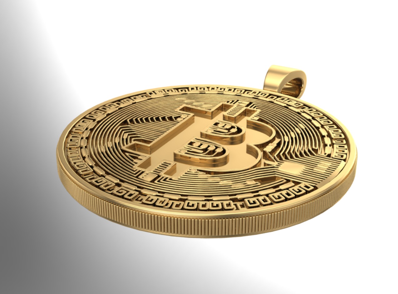 Bitcoin 3D print model_2