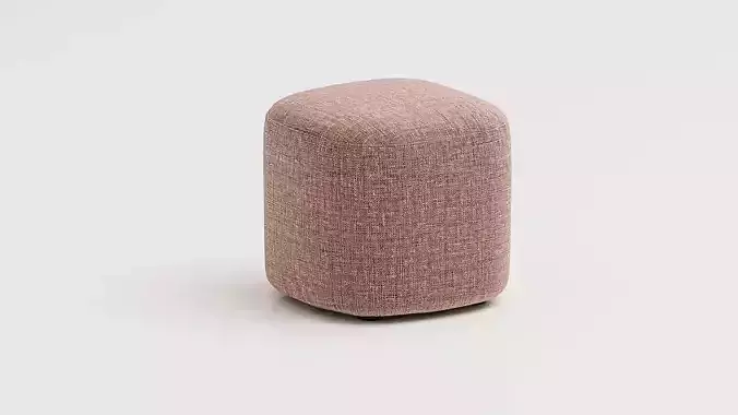 Ottoman Bench Stool and Round Ottoman Stool