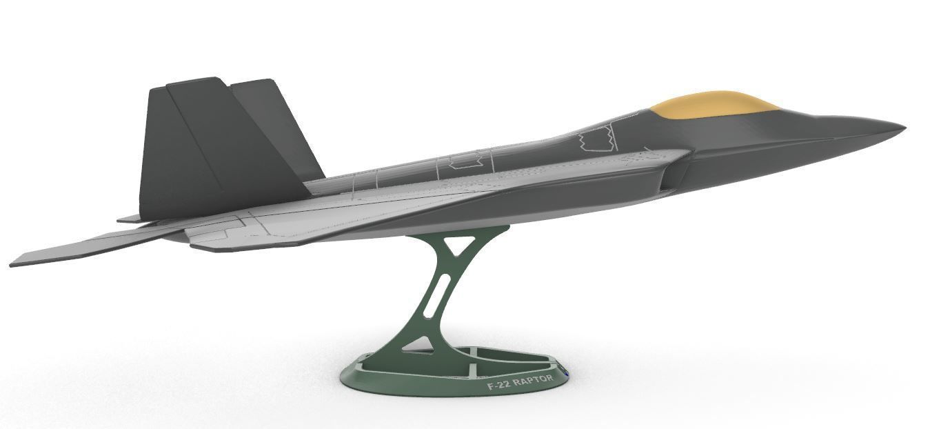 F-22 RAPTOR 3D print model_6