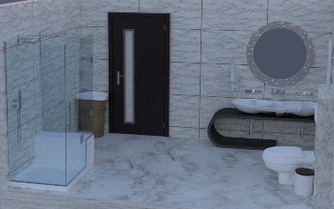 bathroom 3D model_2