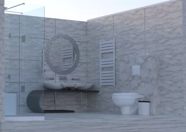 bathroom 3D model_0