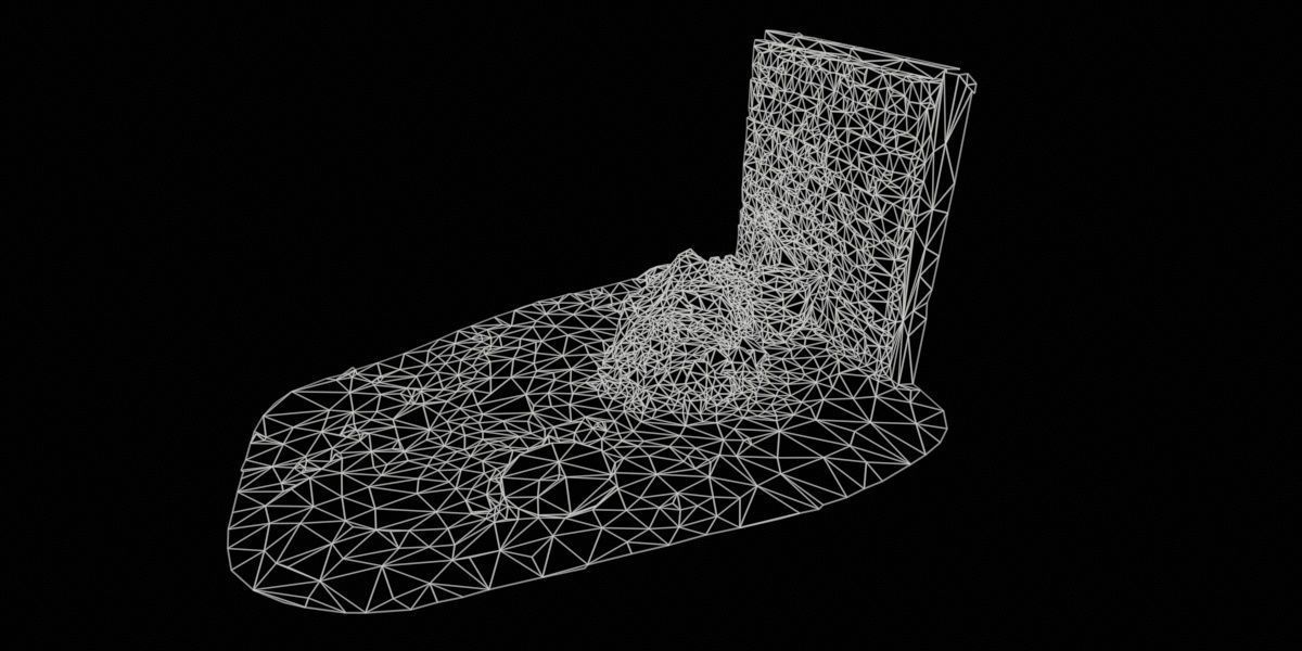 PBRPX Gravel Garbage Heap 03 Low-poly 3D model_9