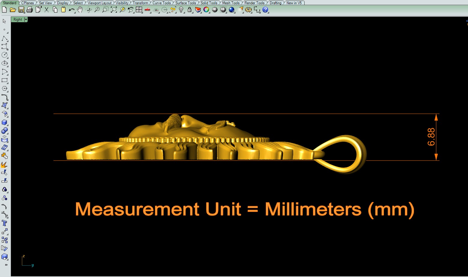 Surya pendant stl file 3D print model_5