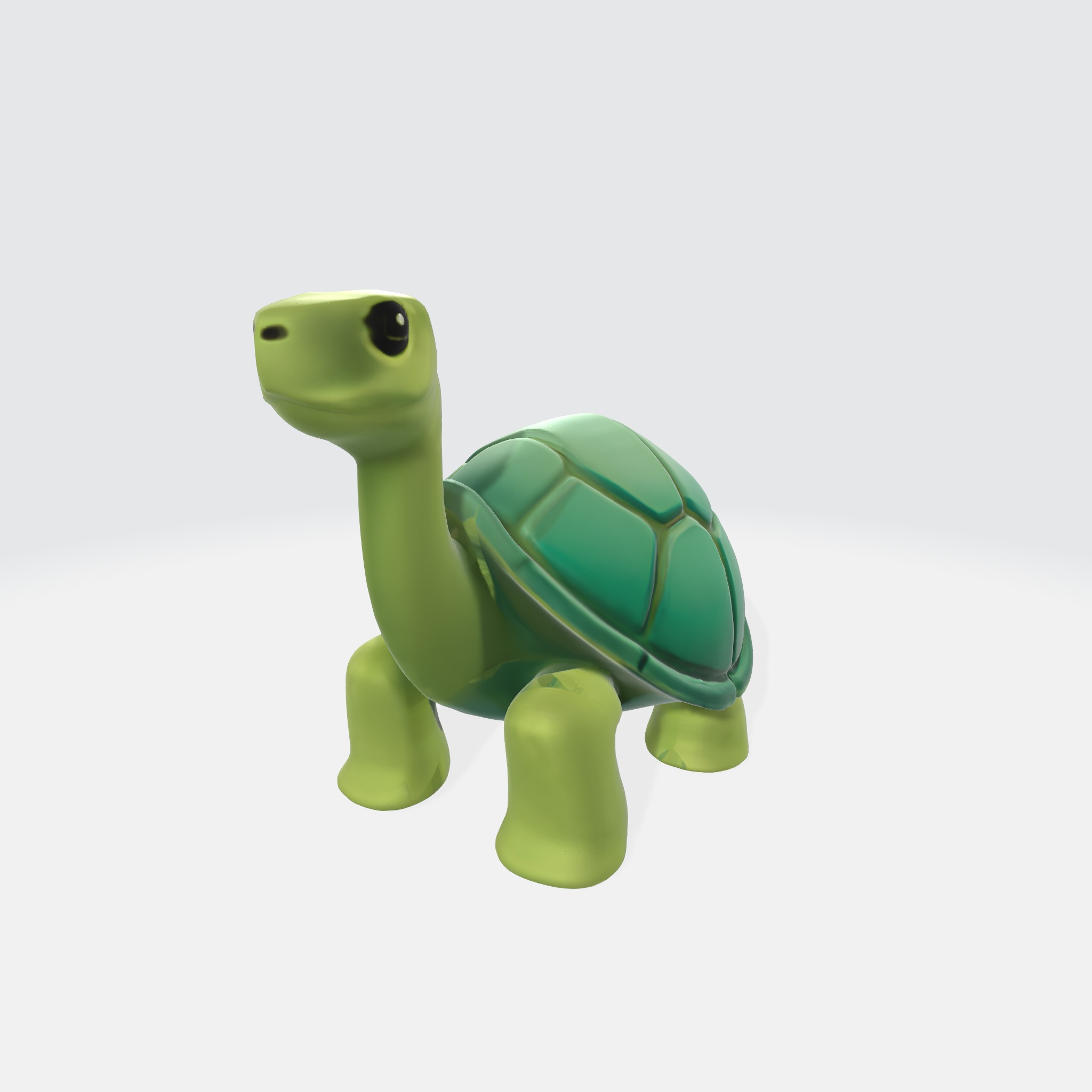 Charming Turtle 3D model_1