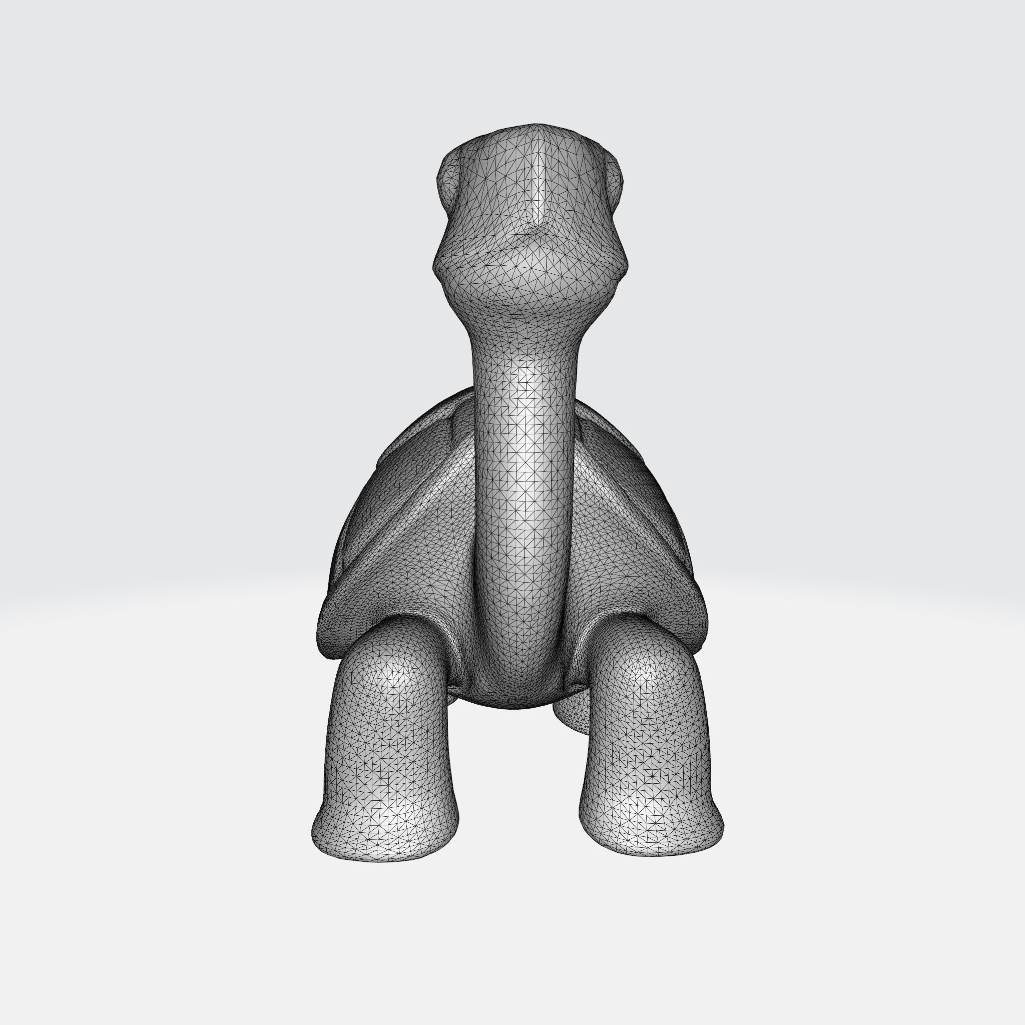 Charming Turtle 3D model_9