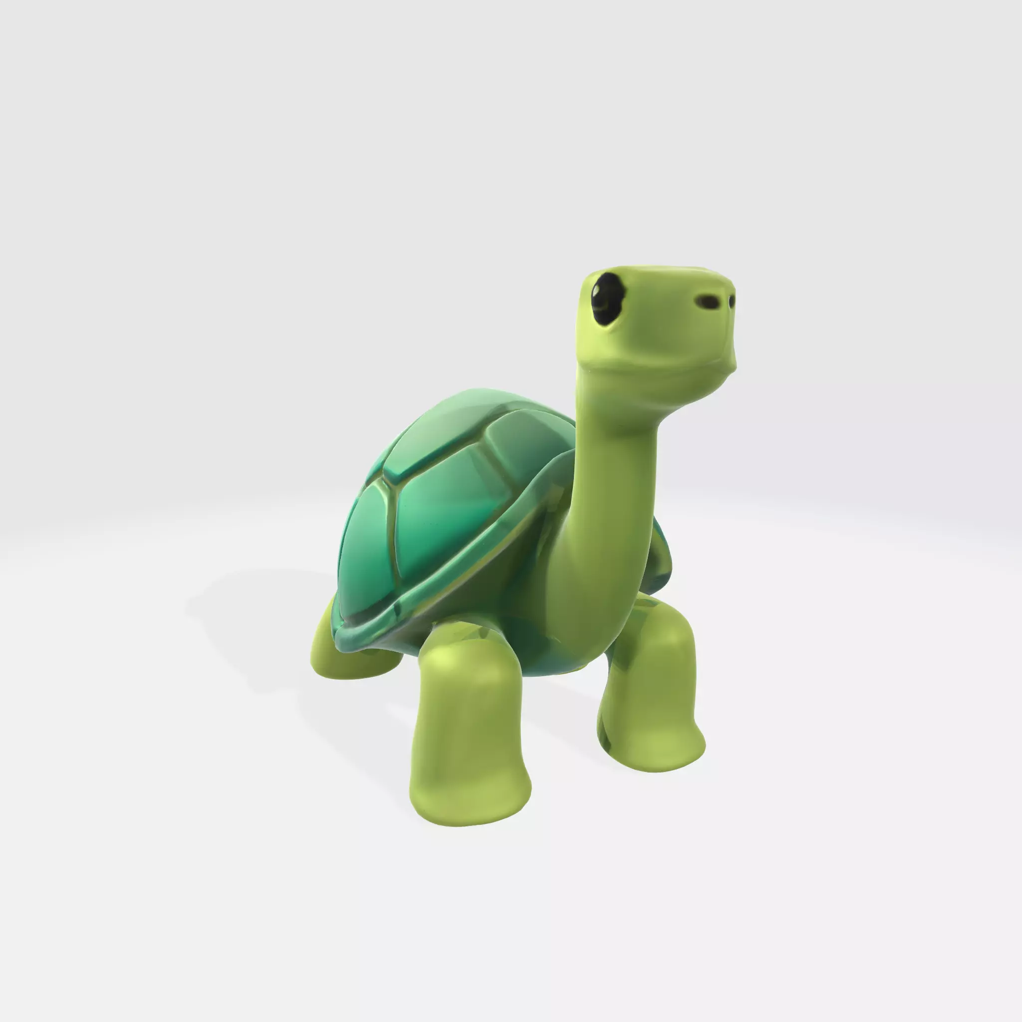 Charming Turtle 3D model_0