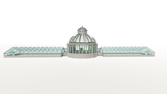 Glass building-Commercial building-building classic 3D model 2