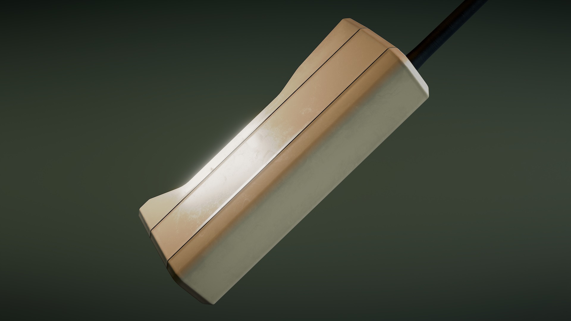 Retro Brick Cell Phone Low-poly 3D model_6