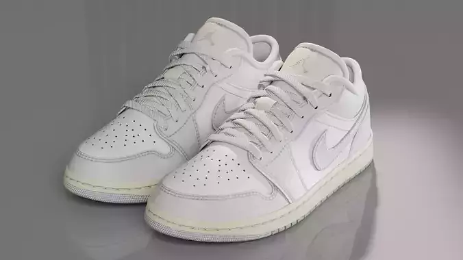 Nike Shoes - AIR Jordan 1 low 85 - High Quality 3D Model 