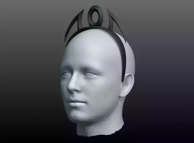 Storm X-Men Headpiece Comicbook style