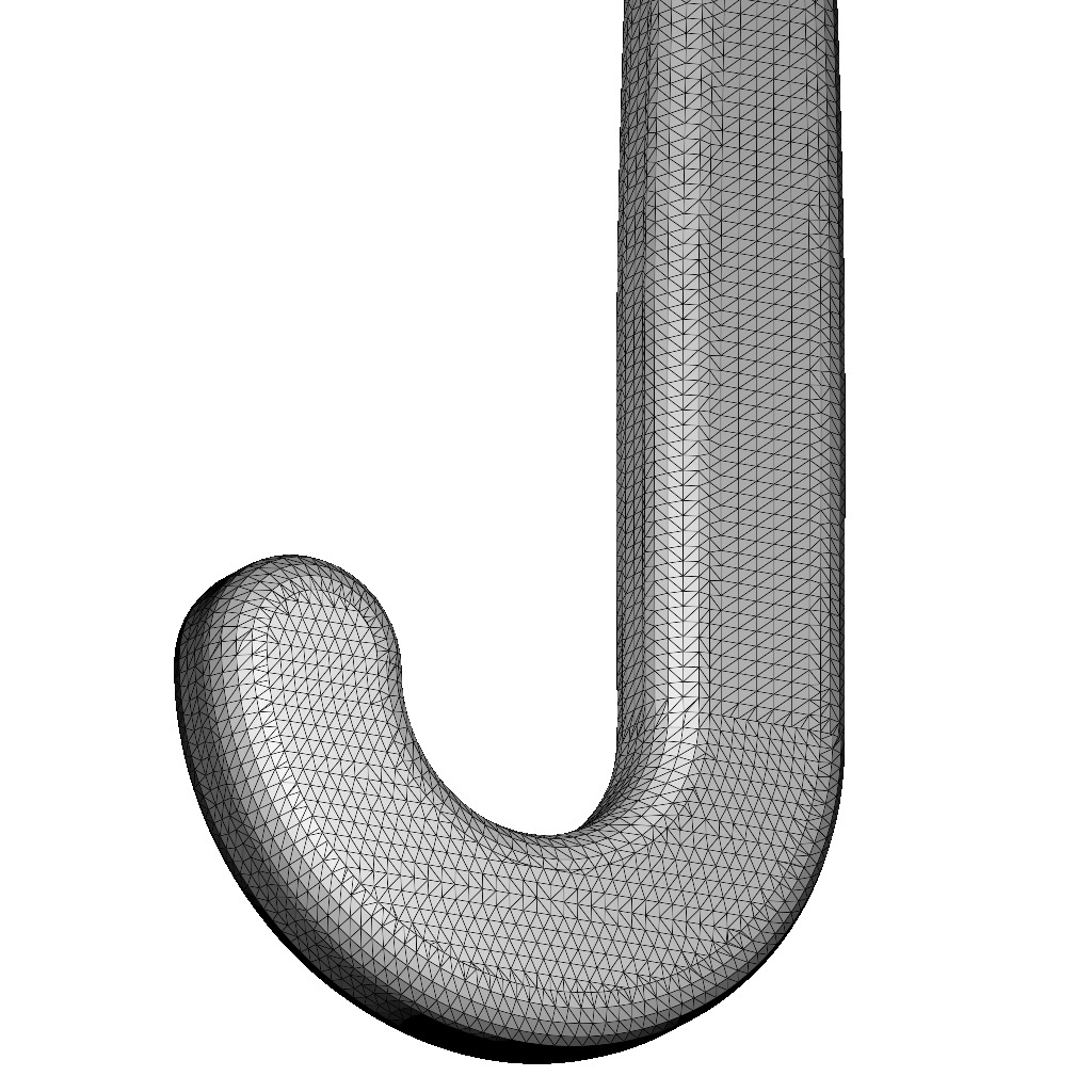 Sports Hockey Stick 3D print model_4