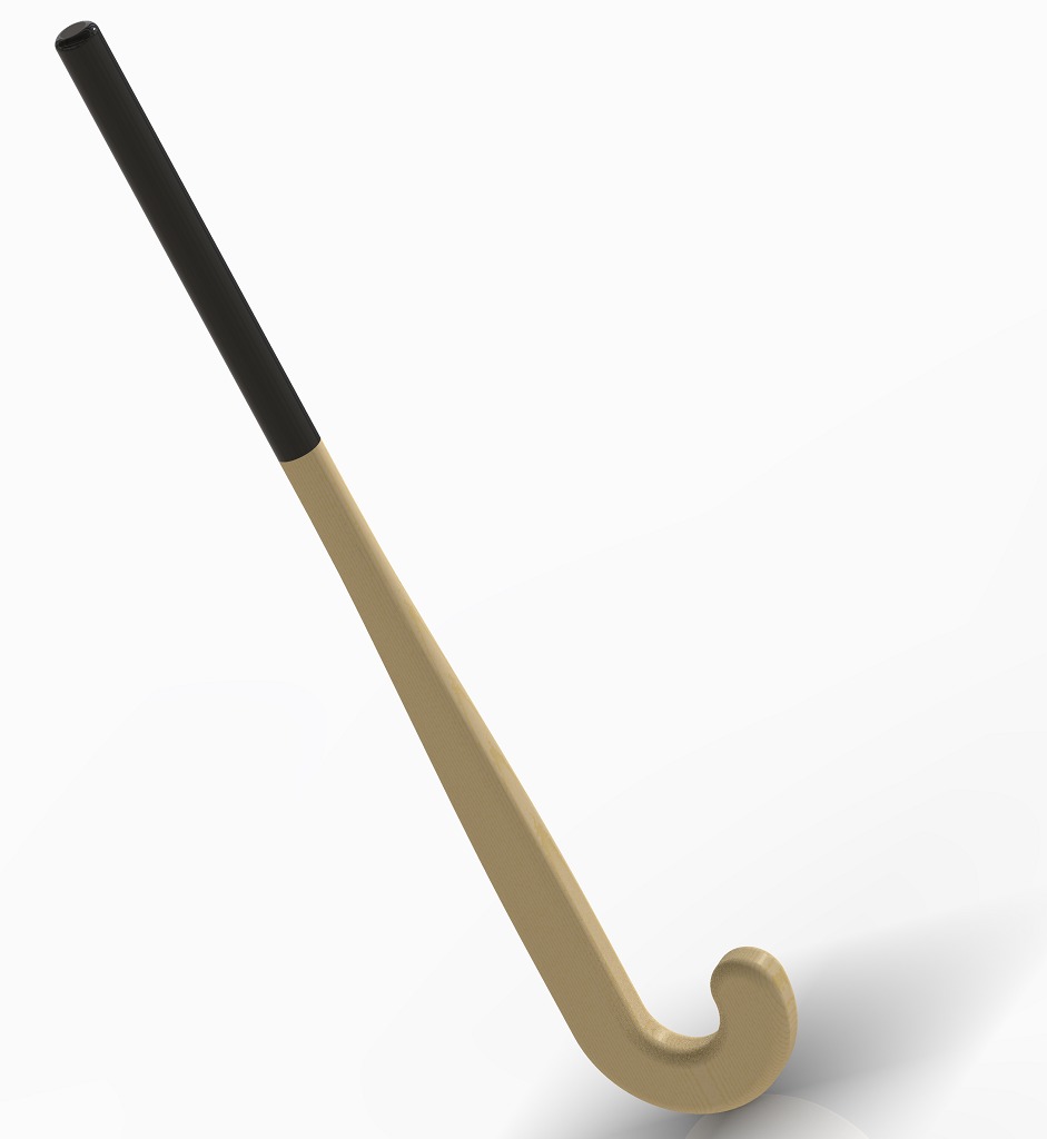 Sports Hockey Stick 3D print model_1