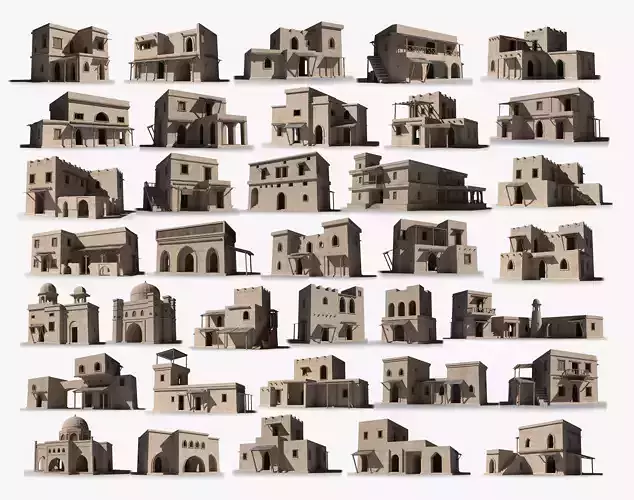 36 Arab house collection 