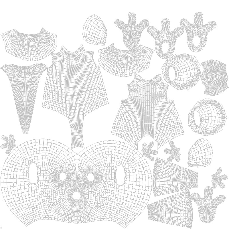 Mouse Low-poly 3D model_12