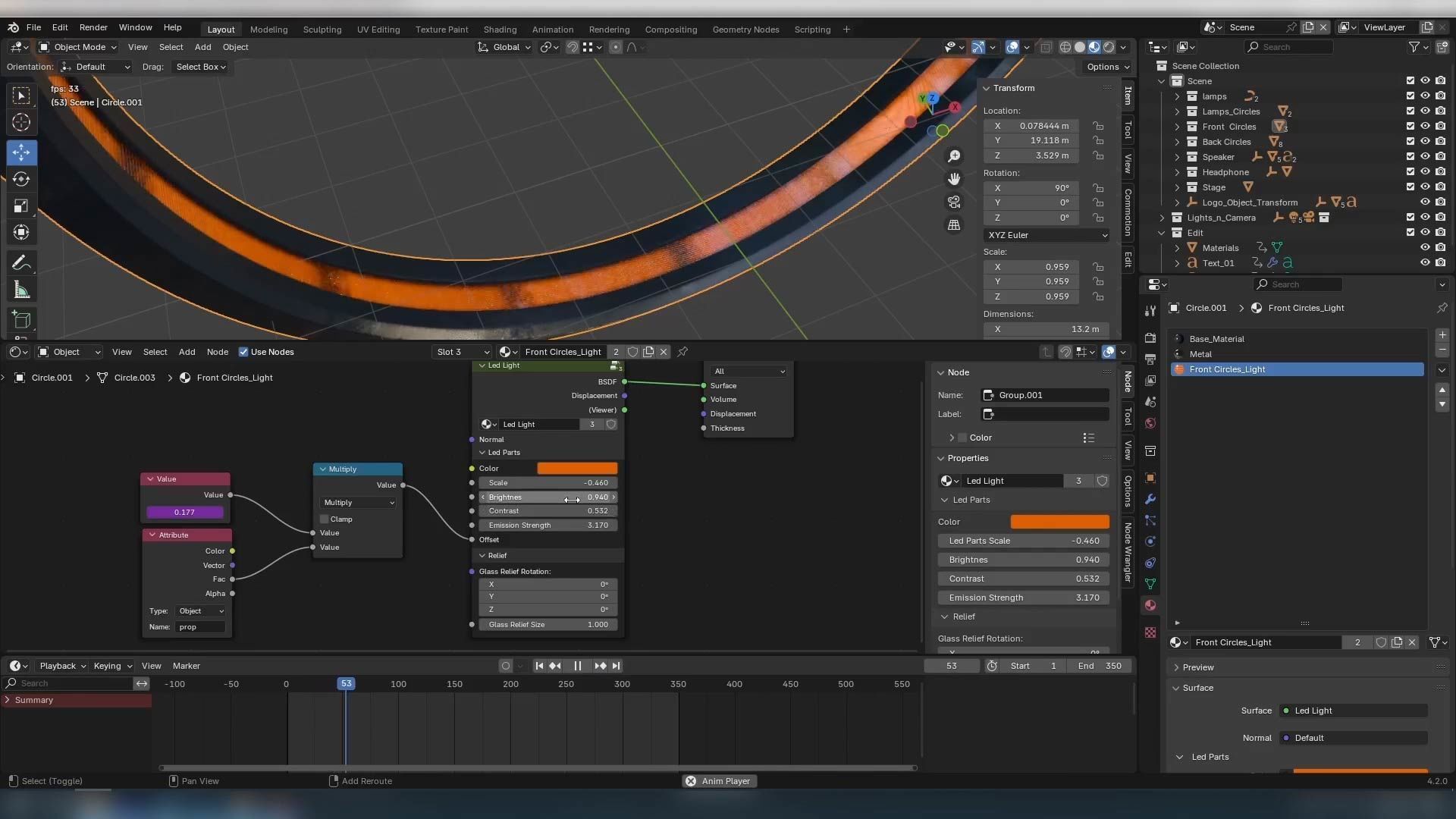 Music Show Intro 3D model_5