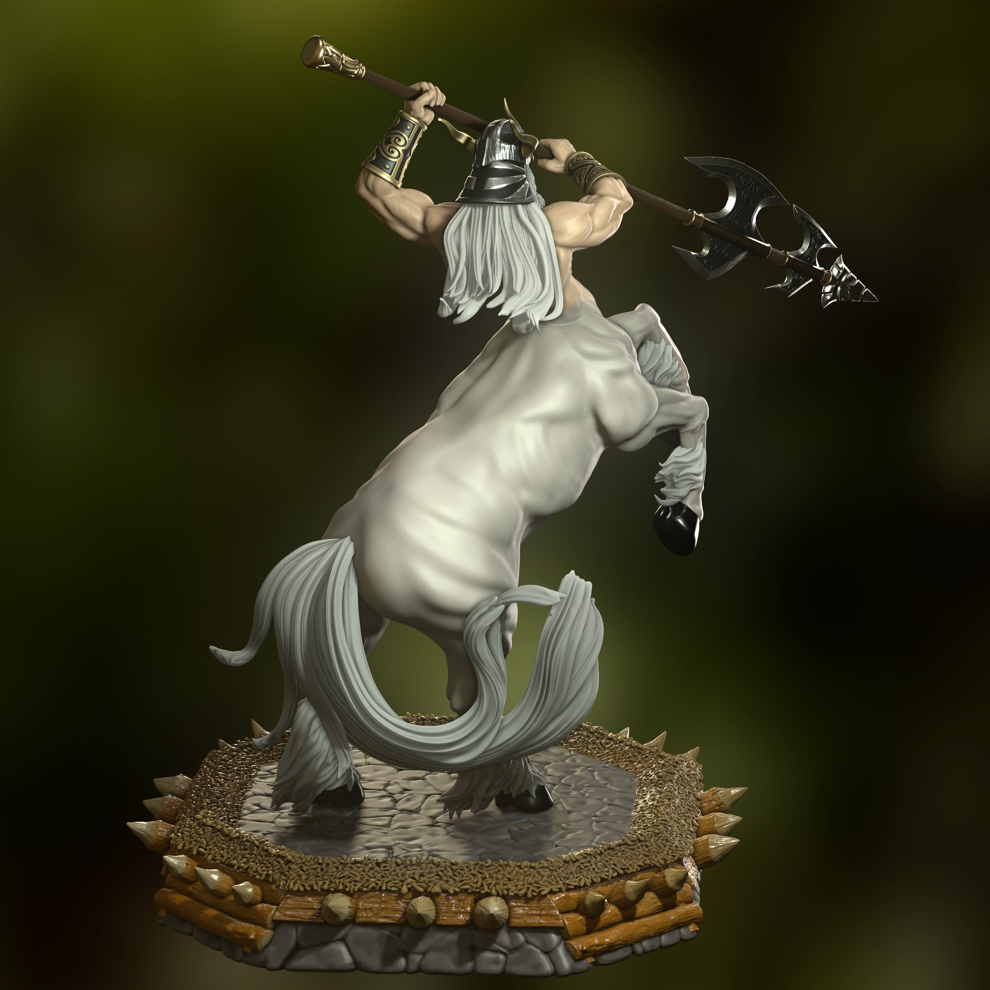 Heroes 3 Centaur Captain  3D print model_3