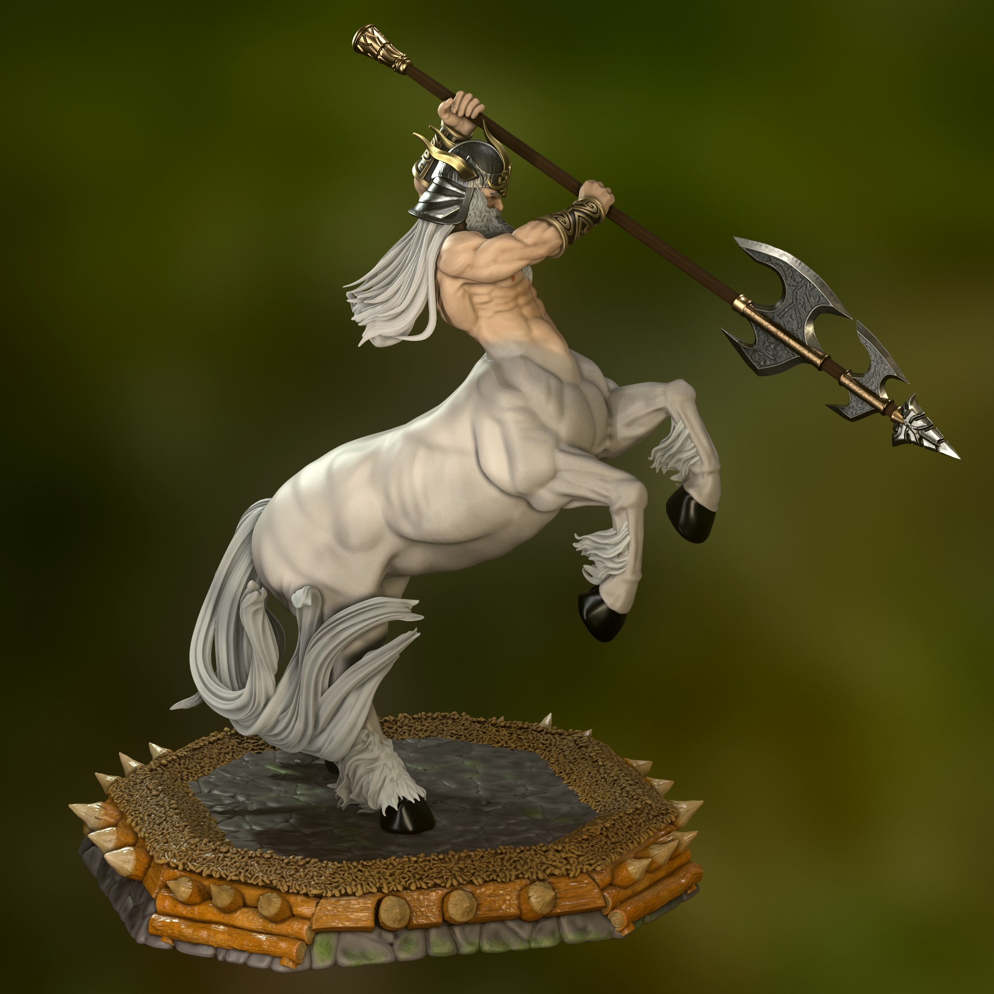 Heroes 3 Centaur Captain  3D print model_2