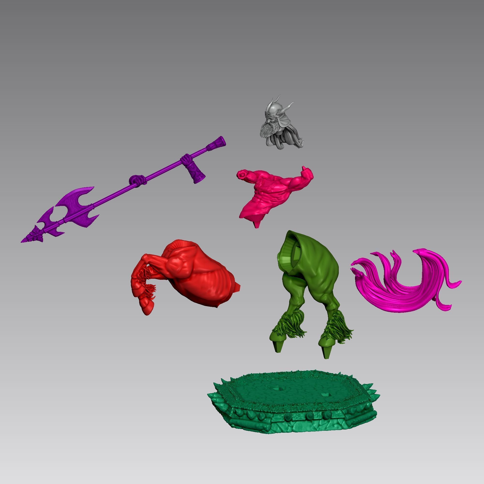 Heroes 3 Centaur Captain  3D print model_6