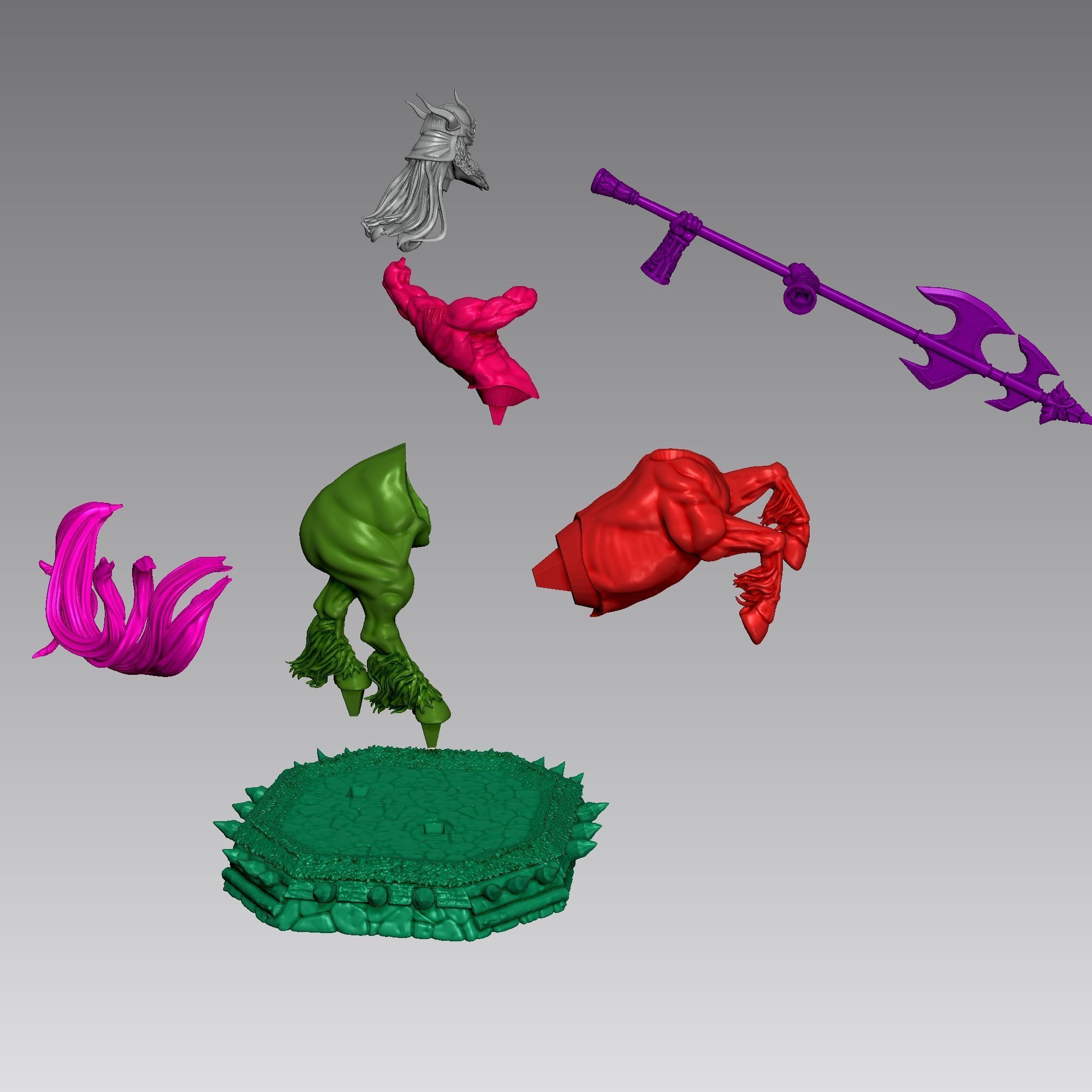 Heroes 3 Centaur Captain  3D print model_7