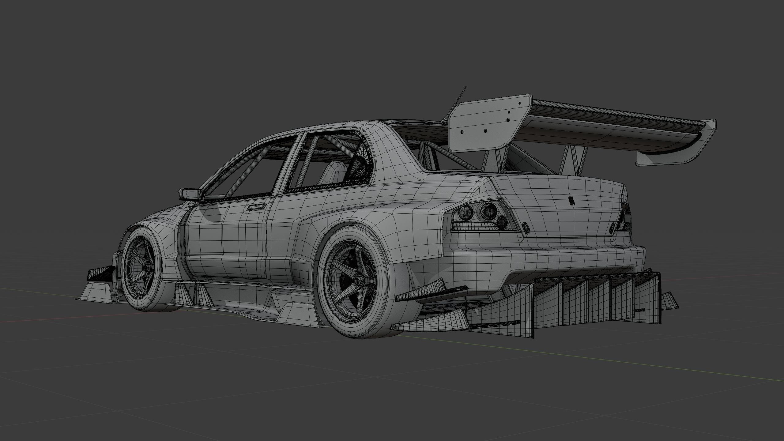 Mitsubishi Lancer Evolution IX Heavy Modification 3D model_18