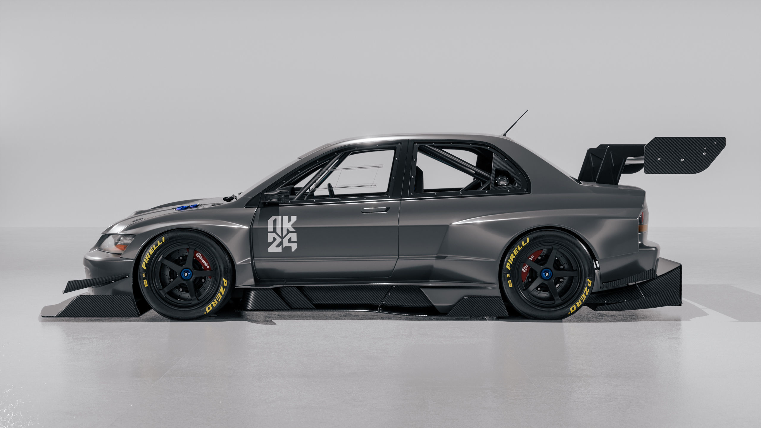 Mitsubishi Lancer Evolution IX Heavy Modification 3D model_2