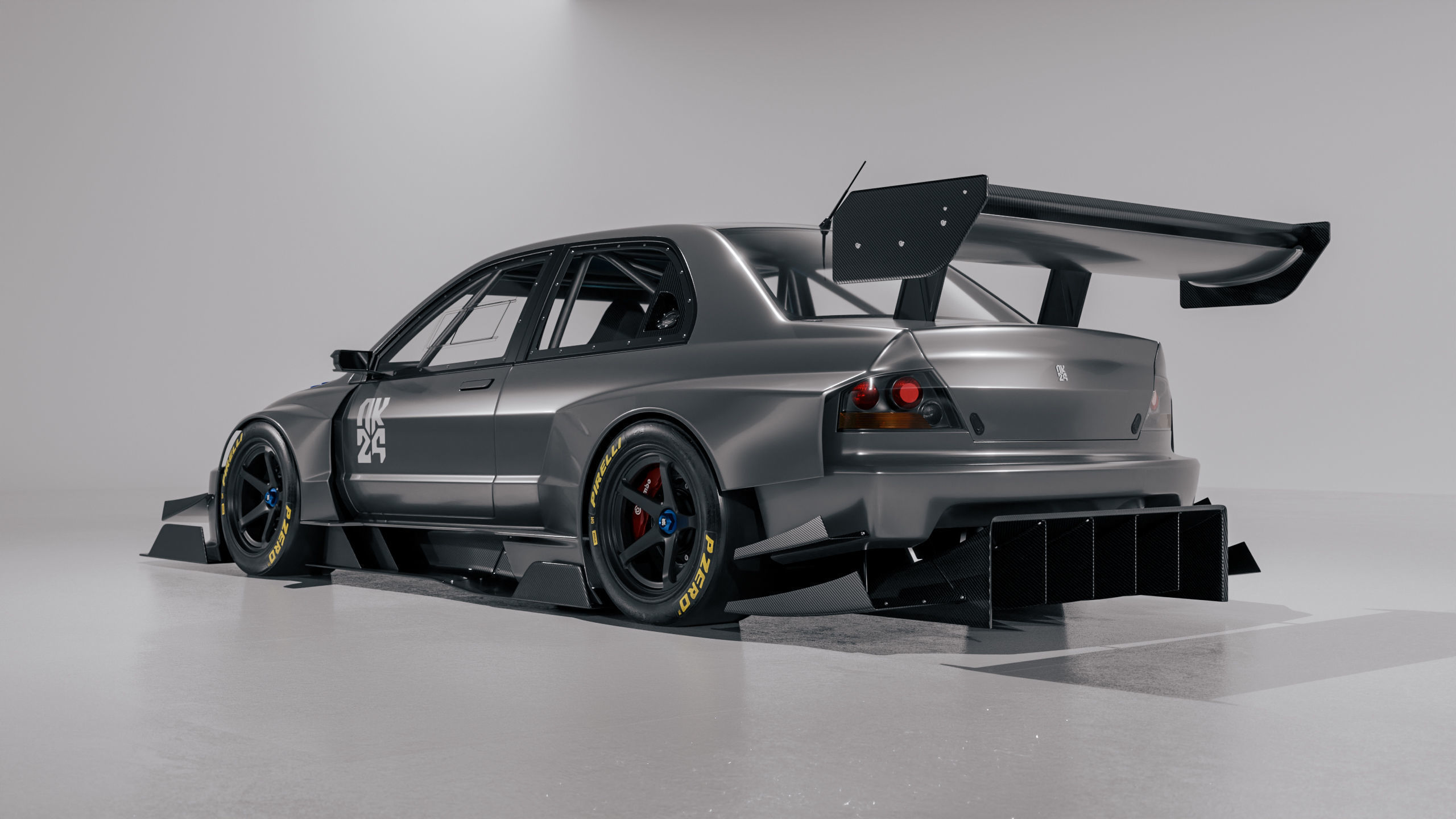 Mitsubishi Lancer Evolution IX Heavy Modification 3D model_1