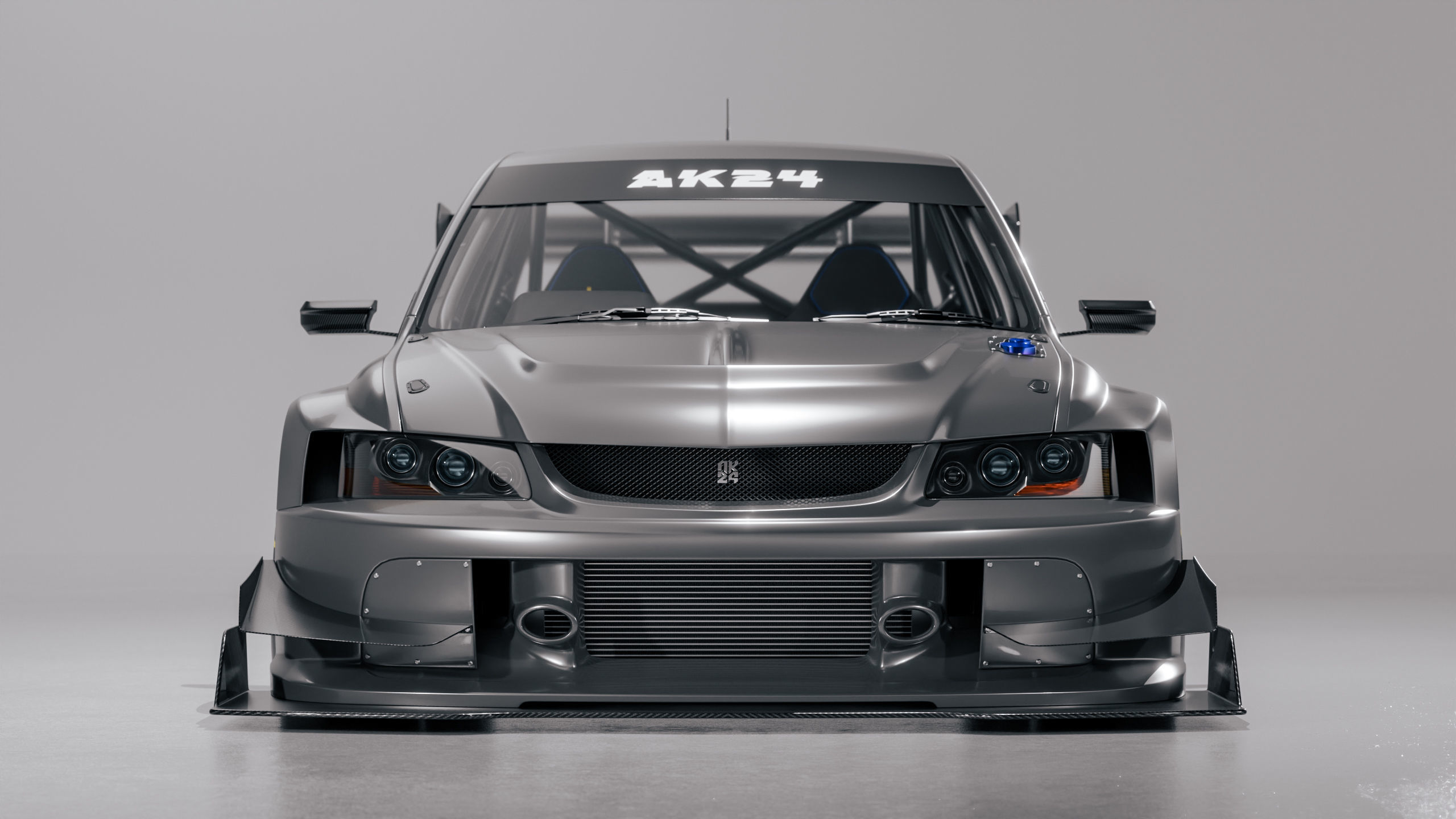 Mitsubishi Lancer Evolution IX Heavy Modification 3D model_3