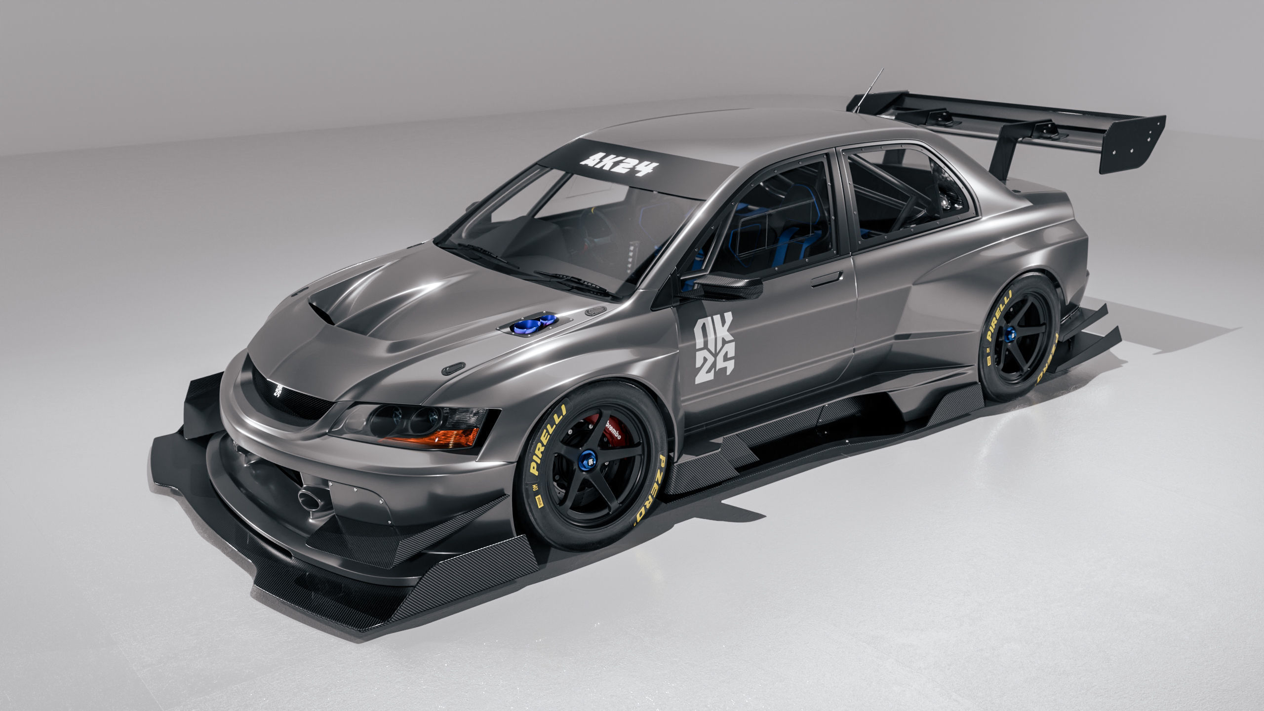 Mitsubishi Lancer Evolution IX Heavy Modification 3D model_5