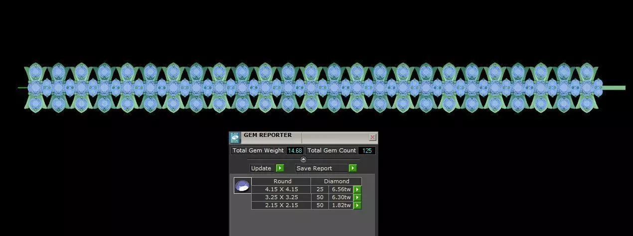 bracelet 3D print model_0