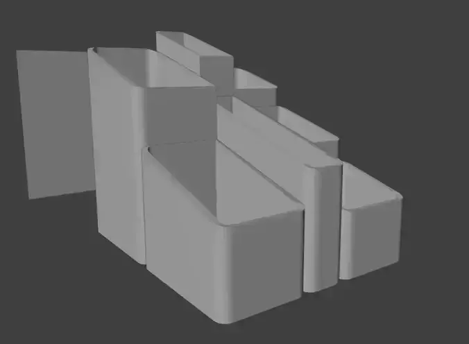 Simple desk organizer