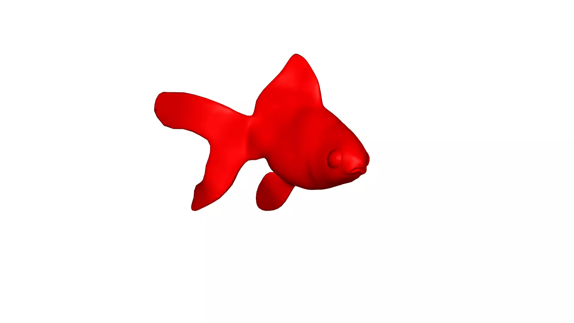 red fish 3D model_0