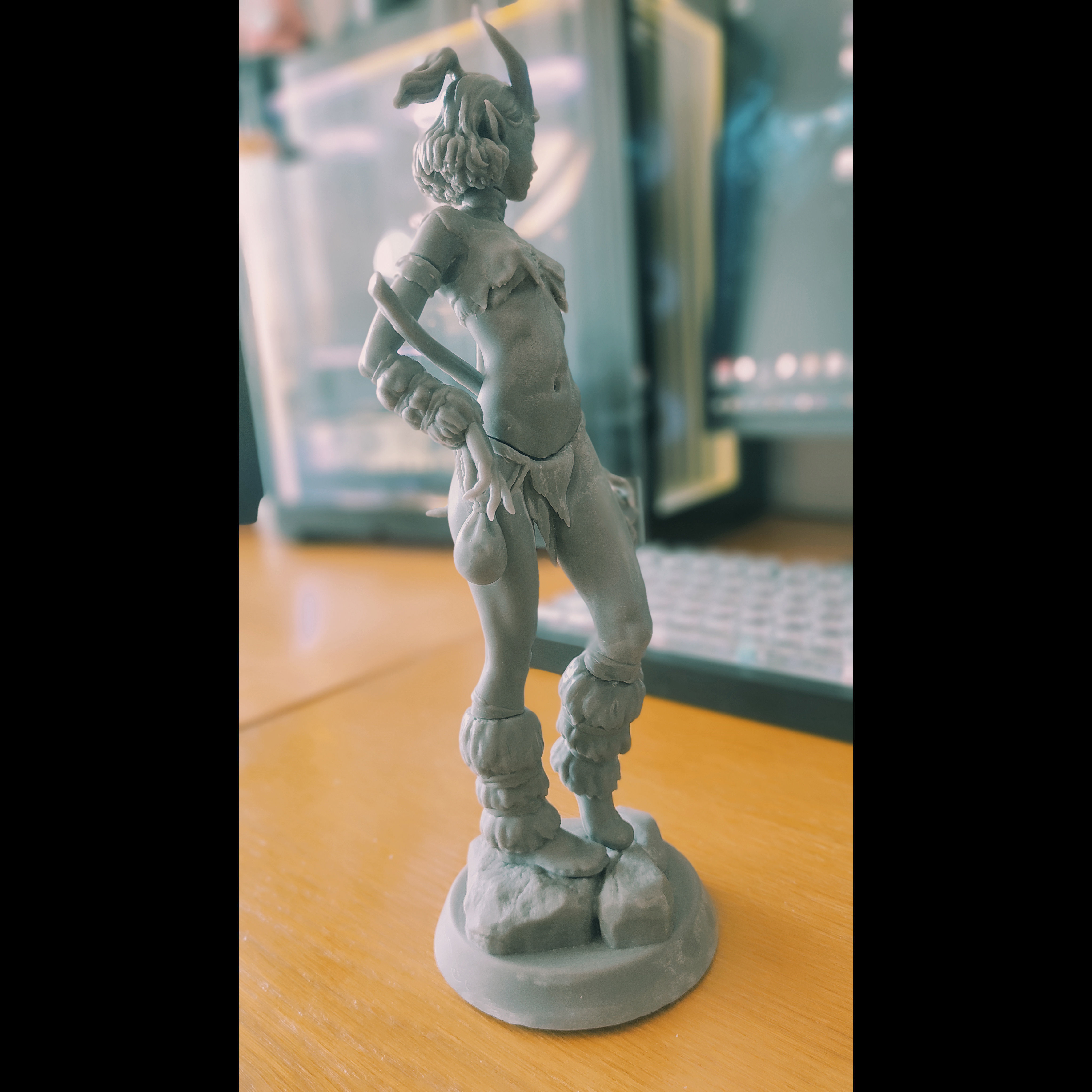 Lana is a apprentice of magic printable model 3D print model_6