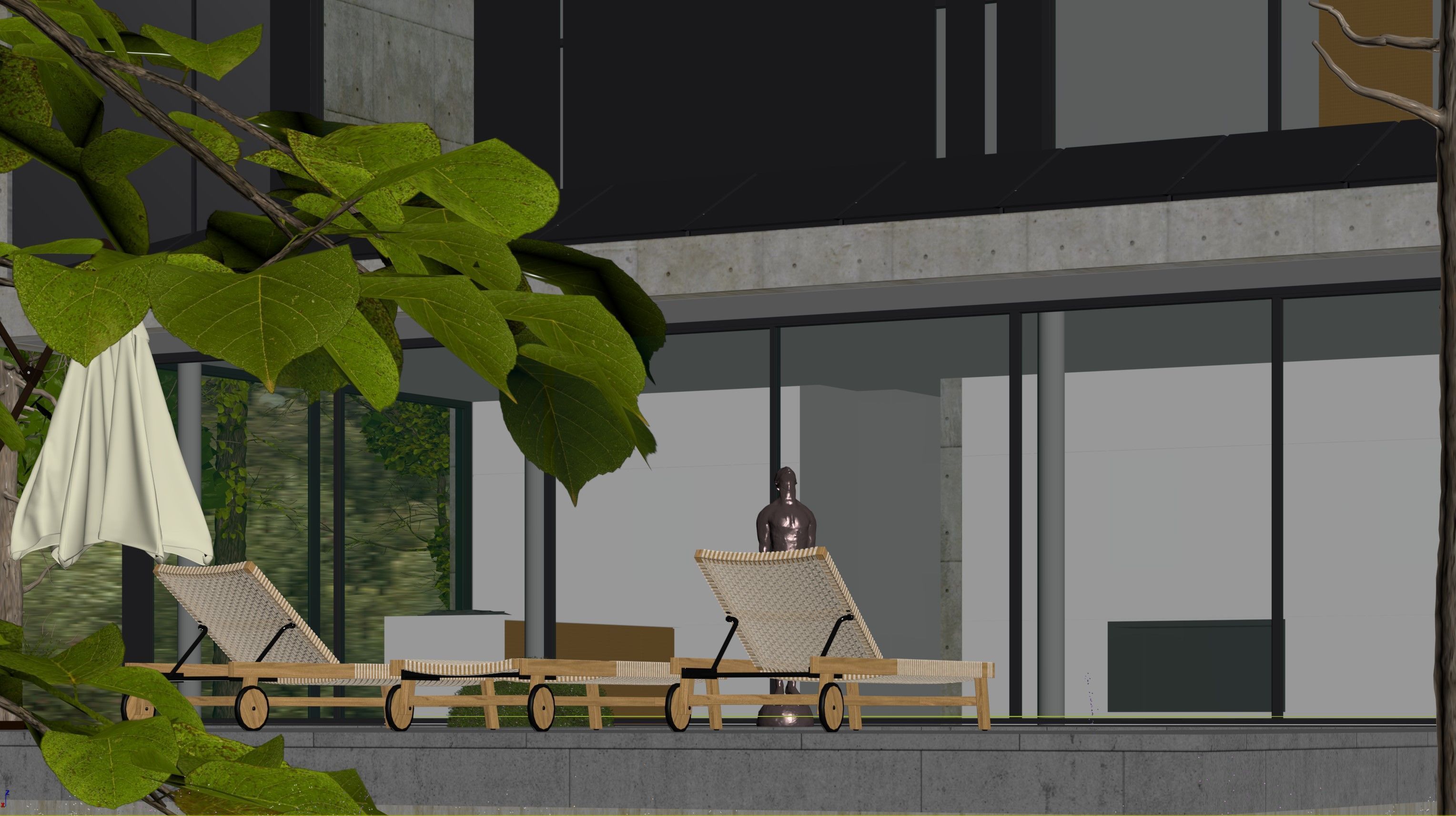 ProVis3D 043 - Villa Concrete 3D model_21