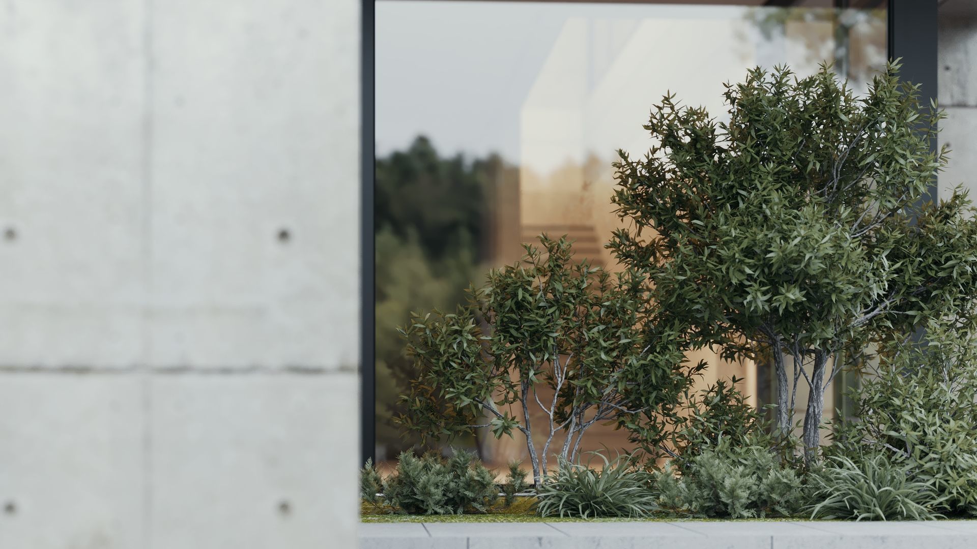 ProVis3D 043 - Villa Concrete 3D model_9