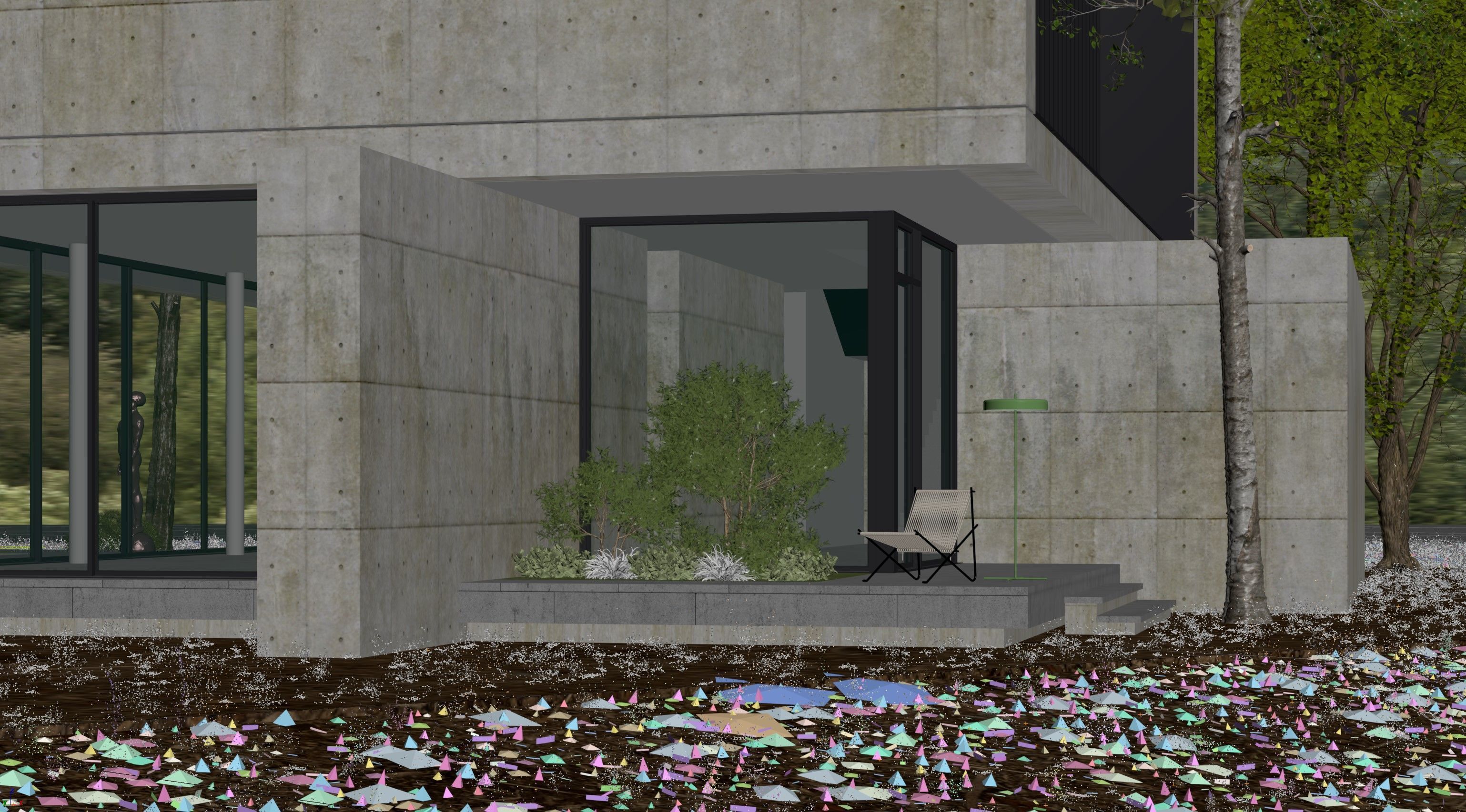 ProVis3D 043 - Villa Concrete 3D model_18