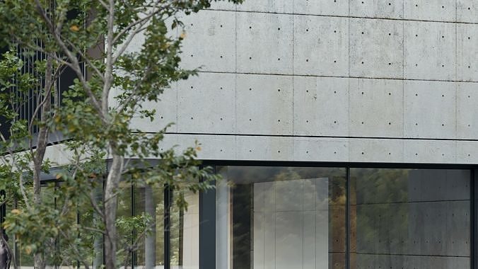 ProVis3D 043 - Villa Concrete 3D model 2