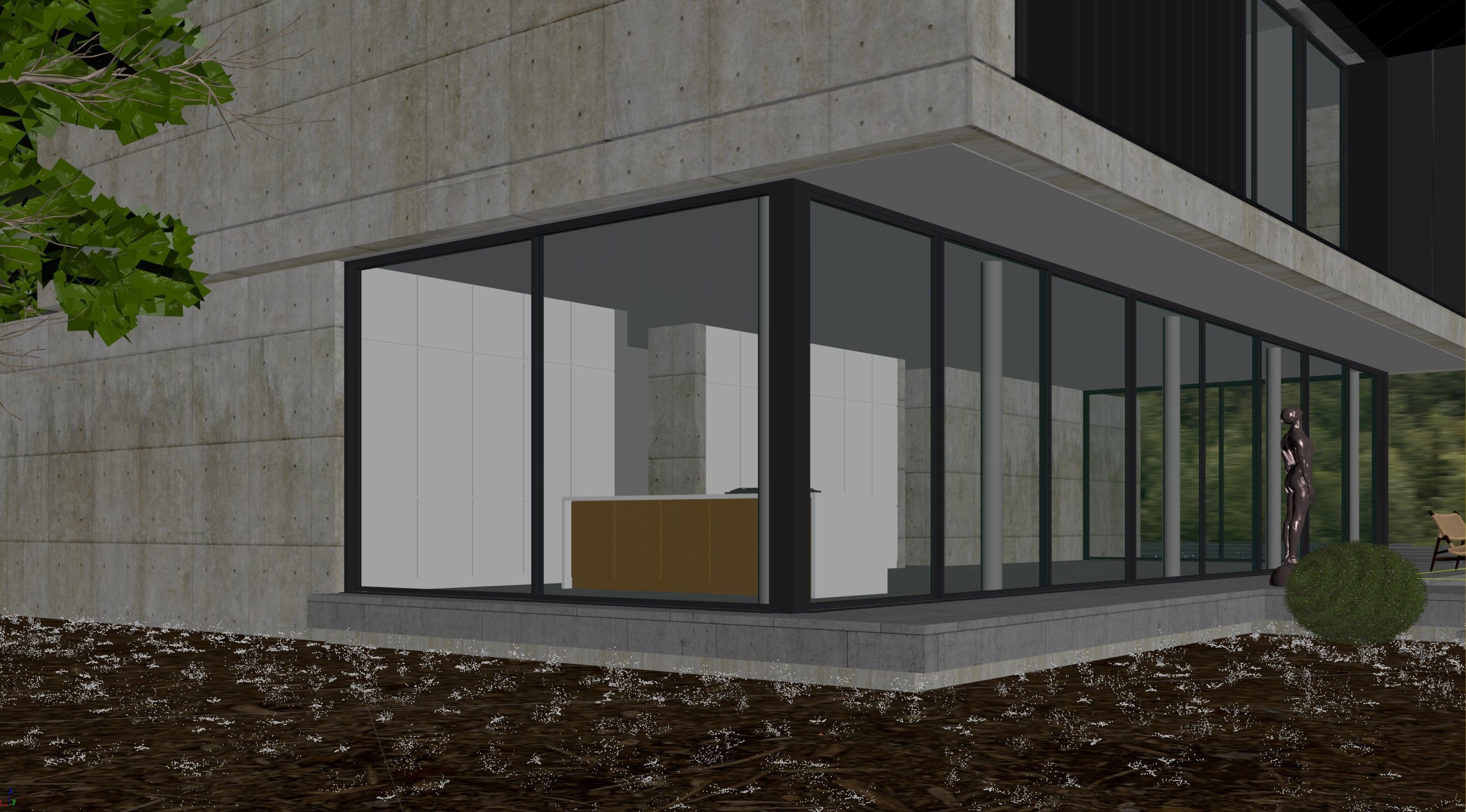 ProVis3D 043 - Villa Concrete 3D model_24