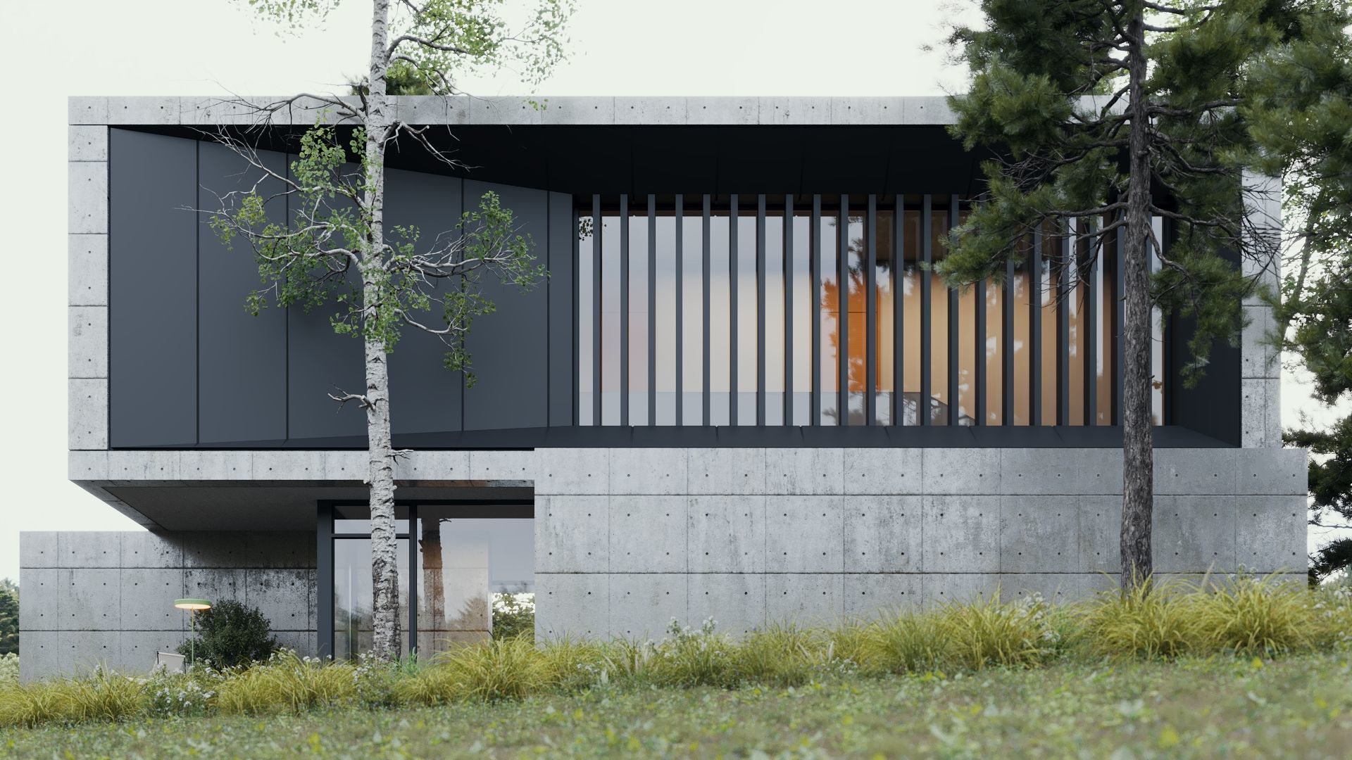 ProVis3D 043 - Villa Concrete 3D model_5