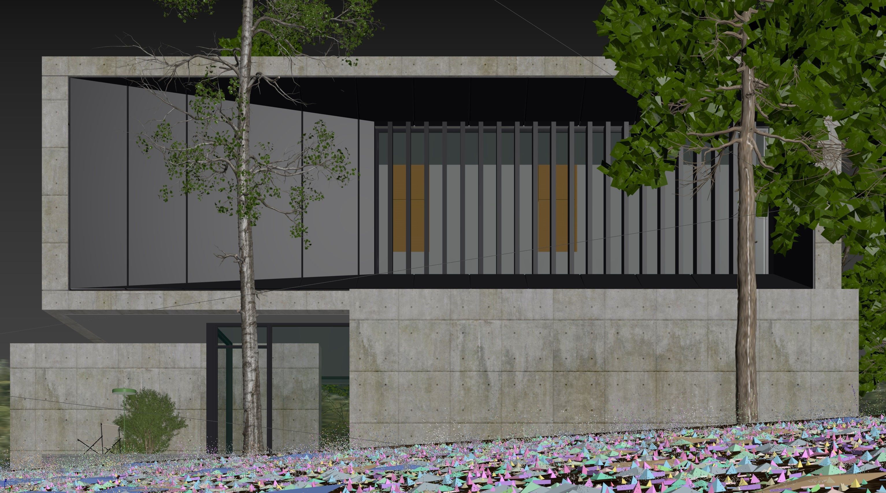 ProVis3D 043 - Villa Concrete 3D model_16