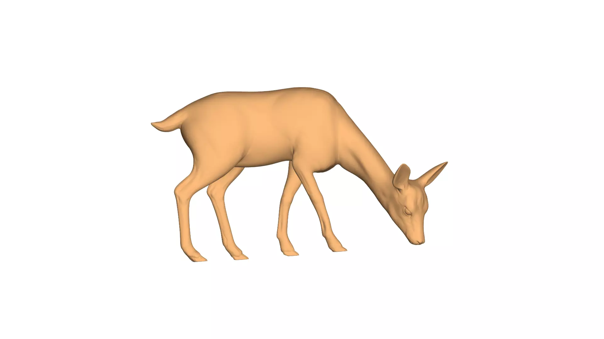 Deer - 3D model_0
