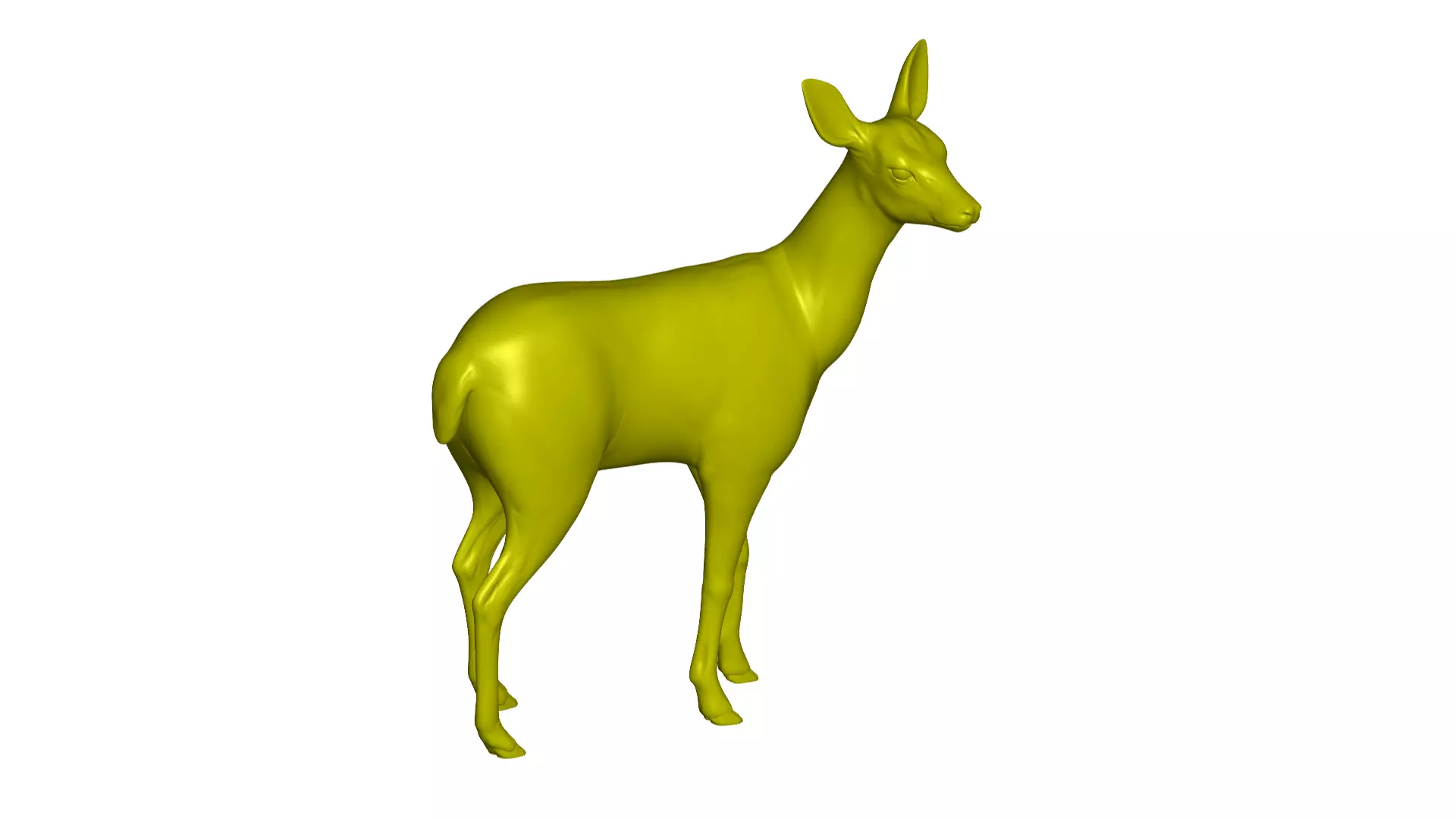 Deer - 3D model_0