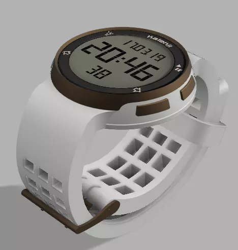 WATCH MODELED 3D model_0