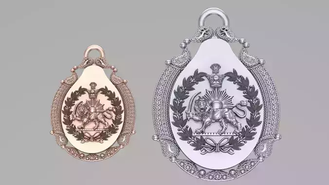 simple old Pahlavi pendant