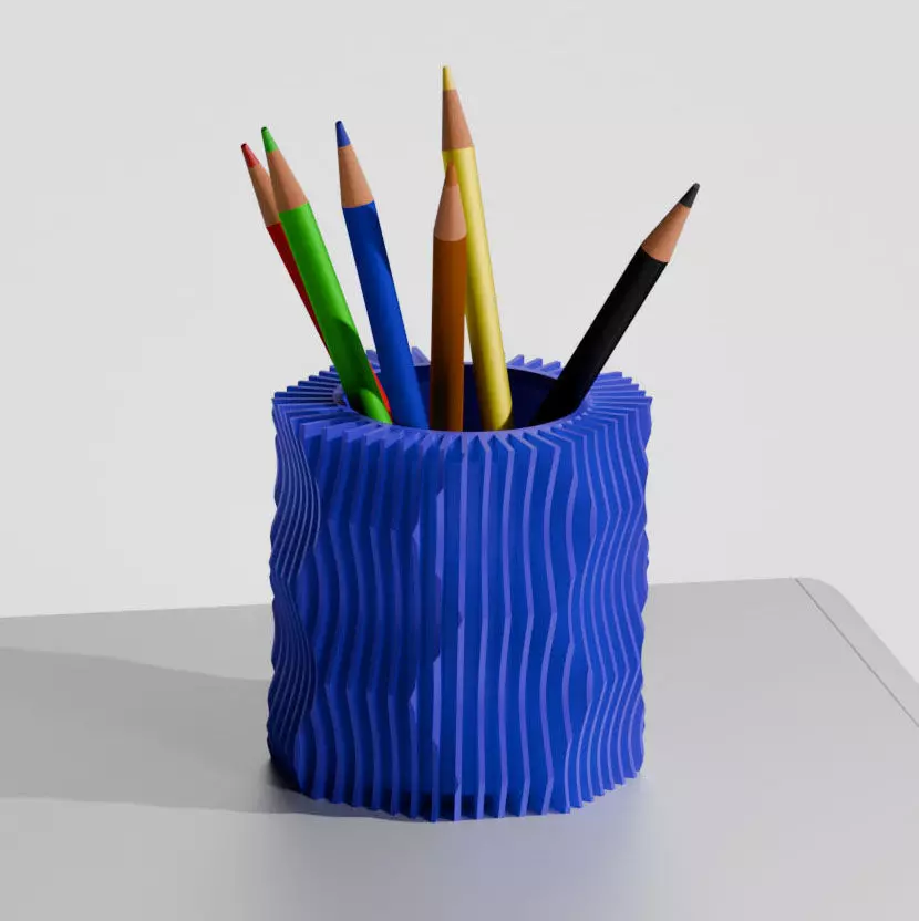 PEN HOLDER K2 3D print model_0